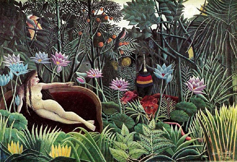 Henri Rousseau Yadwighas drom Germany oil painting art